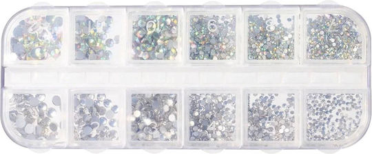 Set Case 2 Strass for Nails