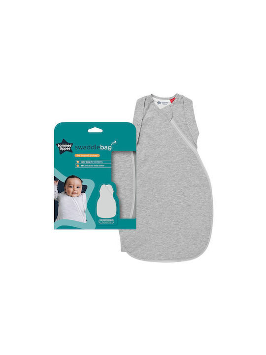 Grobag Swaddle Summer Baby Sleeping Bag 1 Tog Gray