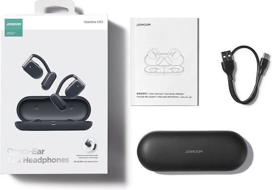 Joyroom Openfree JR-OE2 Open Ear Bluetooth Handsfree Earphones with Charging Case Dark Blue