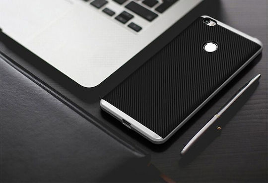 iPaky Hybrid Carbon Back Cover Silicone Gray (Xiaomi Mi Max - Xiaomi)