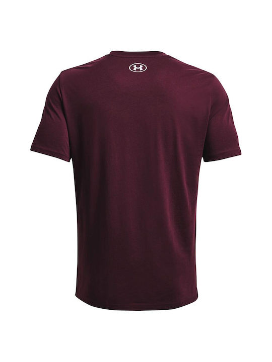 Sportstyle Men's Short Sleeve Blouse Burgundy