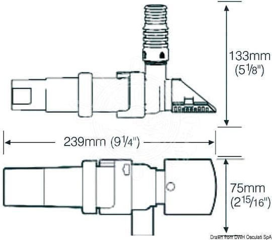 Whale Marine Αντλία Σεντίνας για Σκάφος 24V