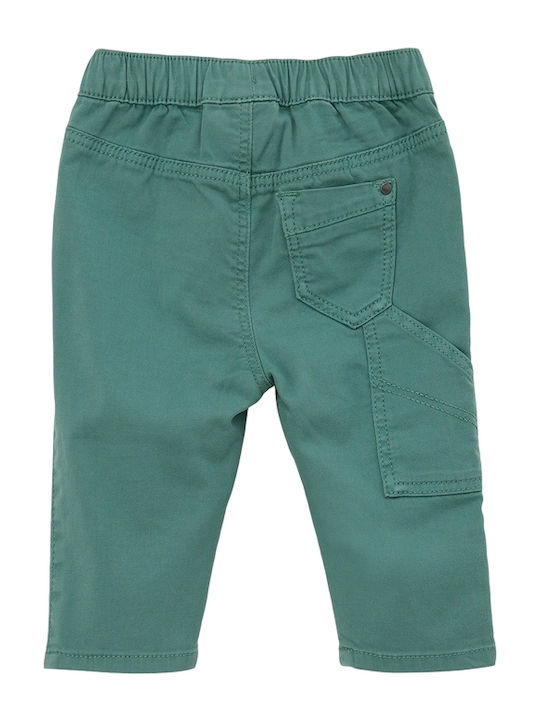 S.Oliver Kids Fabric Trousers πράσινο