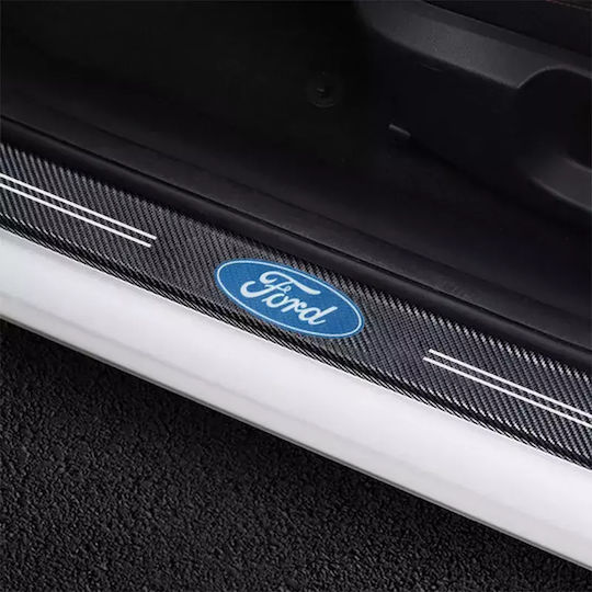 Car Interior Decorative Door Sills 4pcs