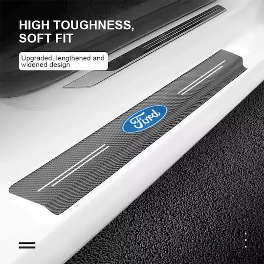 Car Interior Decorative Door Sills 4pcs