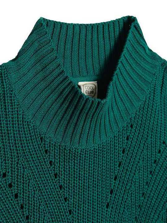 Cool Club Kids' Sweater Long Sleeve Green