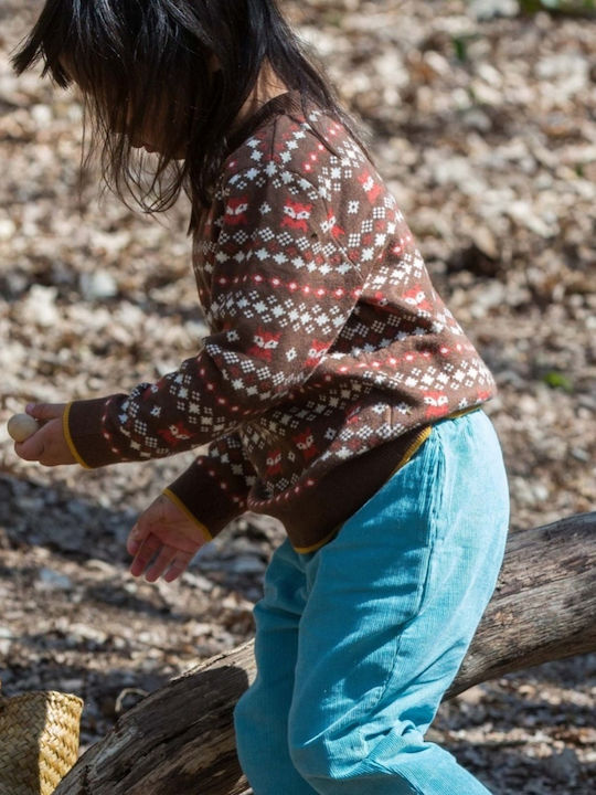 Kids' Corduroy Pants Blue