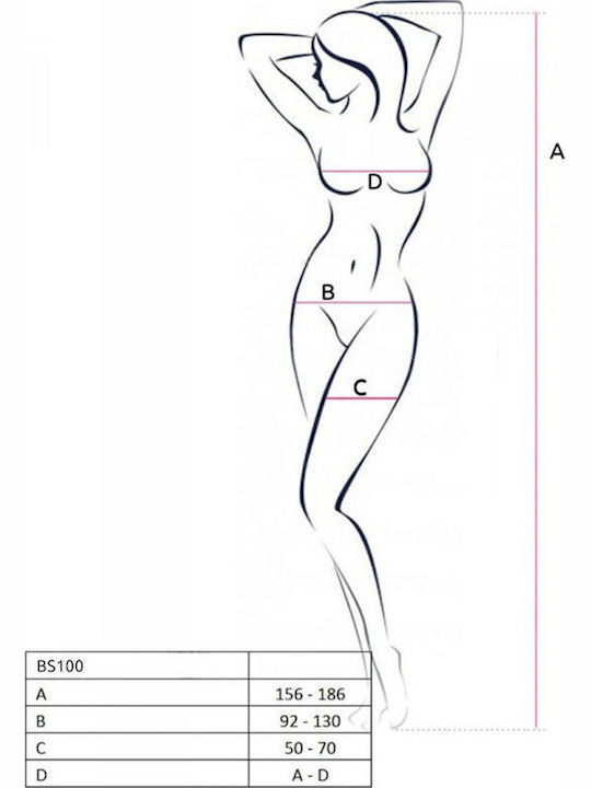 Passion Sexy Bodystockings Weiß