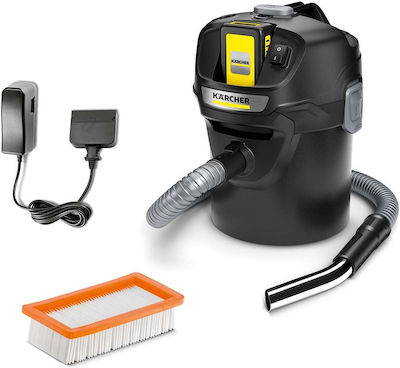 Karcher Ash Vacuum 230W with 14lt Waste Container