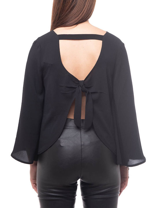 Rut & Circle Women's Blouse Black