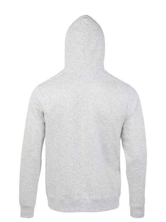 Unisex-Kapuzenpullover, Bio "Rebel", Asche