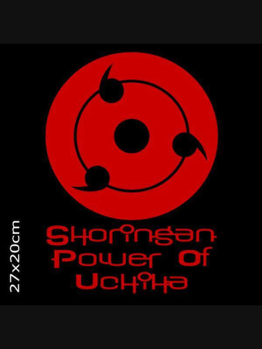 Takeposition Sharingan Power Uchiha Φούτερ με Στάμπα Μαύρο