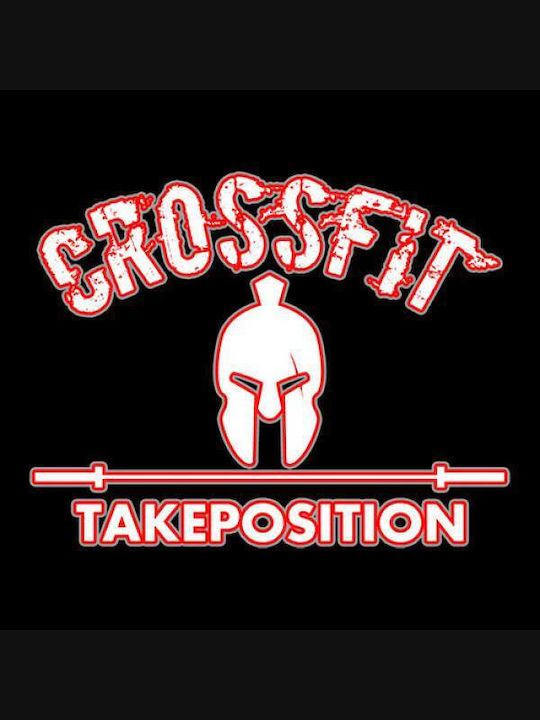 Takeposition H-cool Crossfit Spartan Φούτερ με Κουκούλα με Στάμπα Slipknot Μαύρο