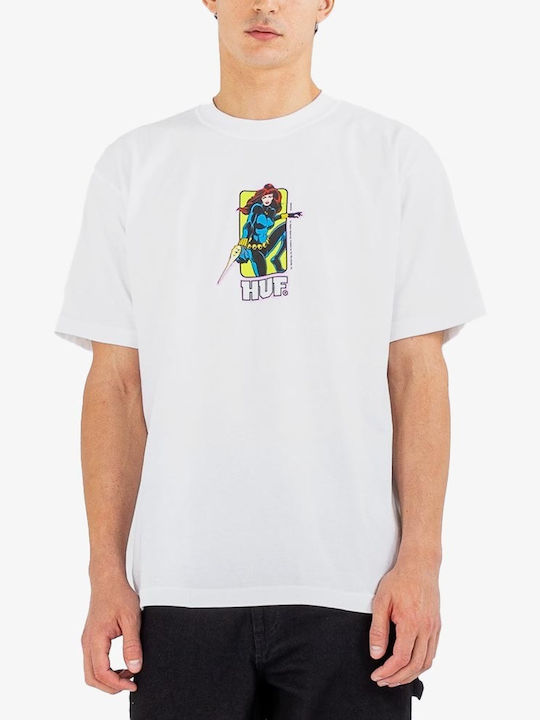 HUF X Ανδρικό T-shirt Κοντομάνικο Λευκό.