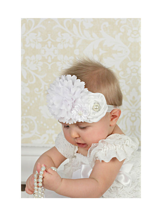 TakTakBaby Kids Headband White 1pc