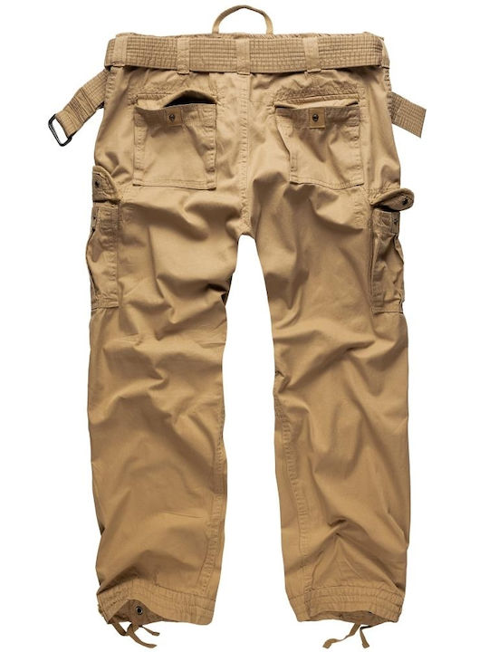 Surplus Men's Trousers Cargo Beige