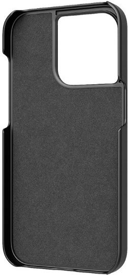 Black Rock Wallet Piele 2mm Negru (iPhone 14 Pro)