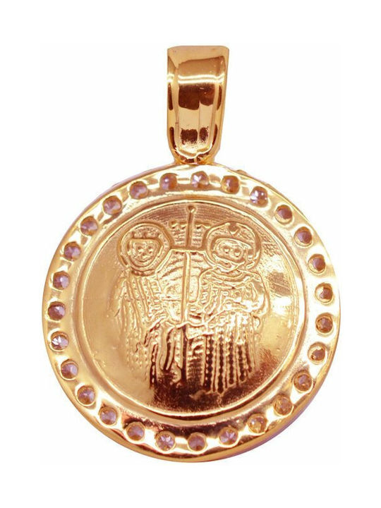 Ino&Ibo Pendant Kids Talisman with Chain Constantine from Gold 14K 083M6011PL1