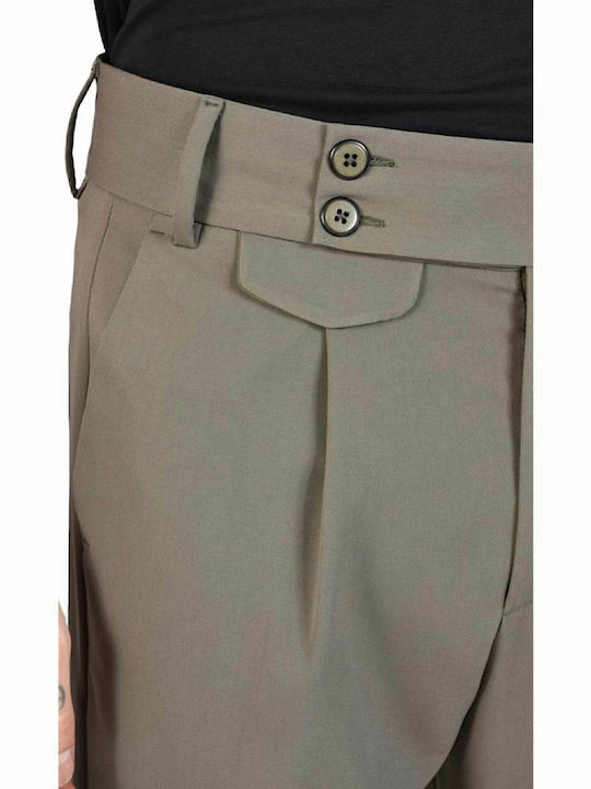 Παντελόνι Chino Ελαστικό Χακί