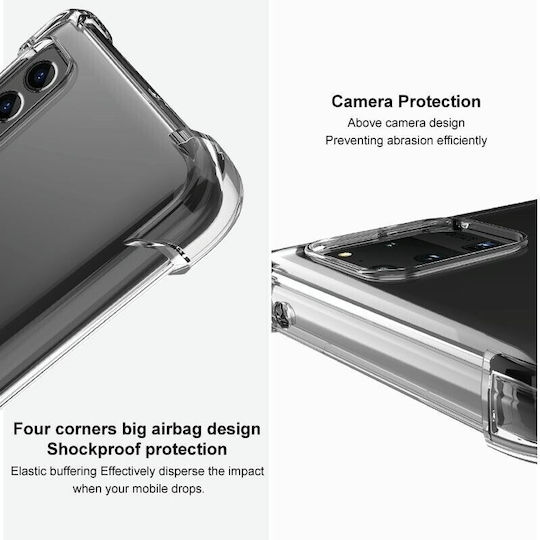 Neo Umschlag Rückseite Silikon Transparent (Motorola Edge 40)