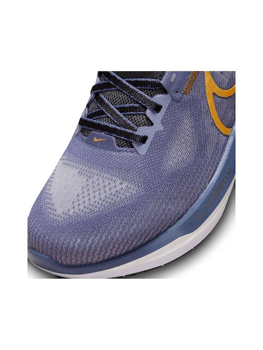 Vomero 17 Women's Running Sport Shoes Diffused Blue Ashen Slate White Metallic Gold