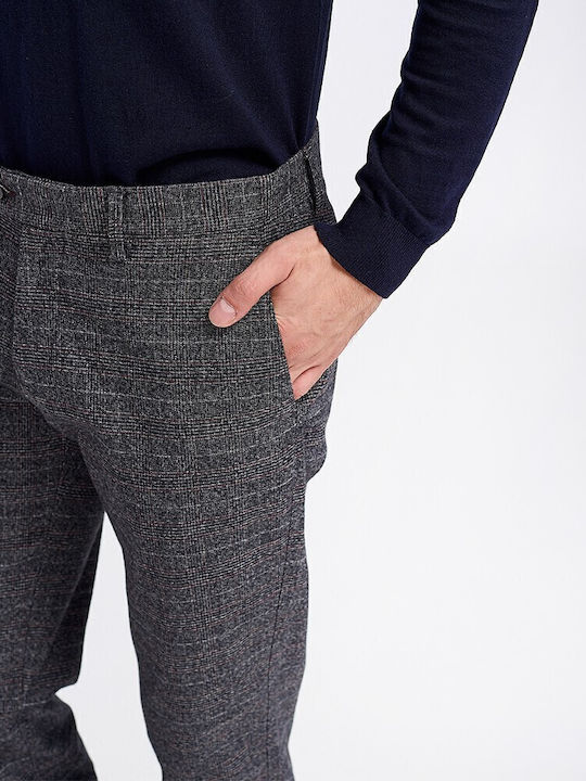 Men's Slim Fit Trousers Charcoal