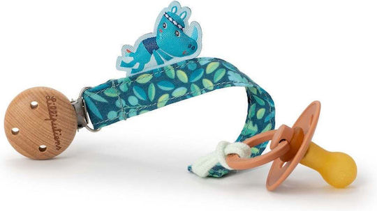 Lilliputiens Pacifiers Accessories Ribbon with Fabric Blue