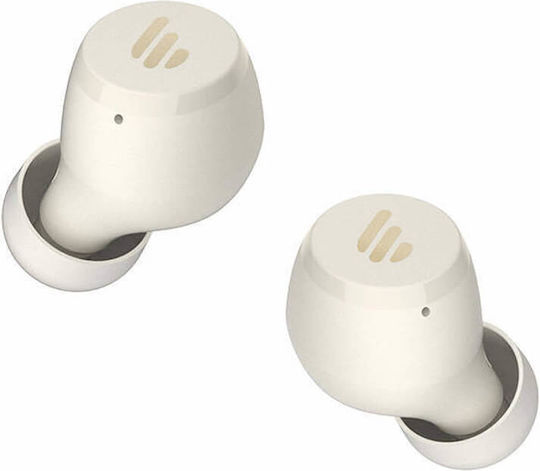 Edifier X3 Lite Earbud Bluetooth Handsfree Earphones with Sweat Resistance and Charging Case Ivory