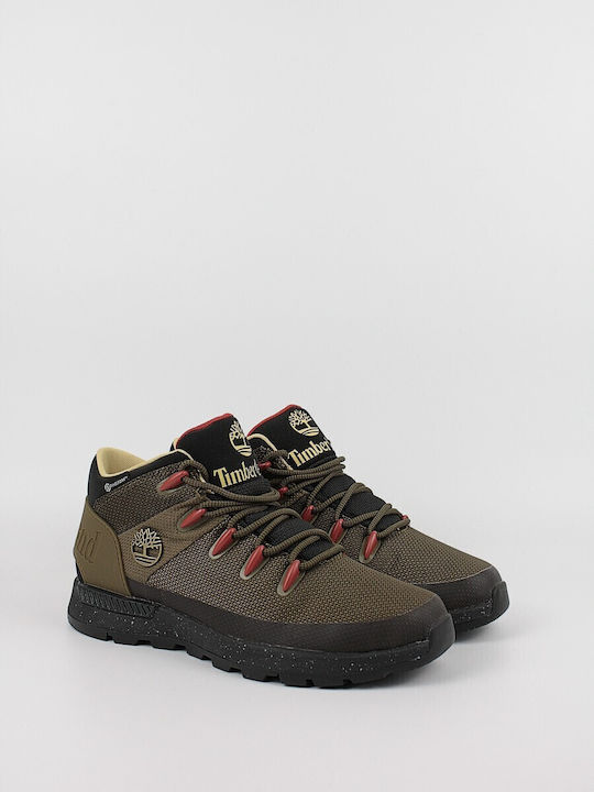 Timberland Sprint Trekker Ανδρικά Ορειβατικά Μποτάκια Αδιάβροχα Πράσινα