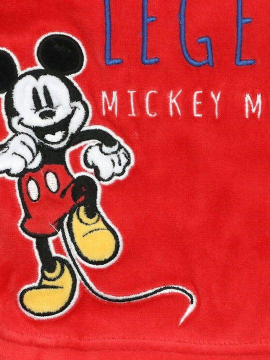 Kids' Set with Pants Winter 2pcs Red Mickey Mouse