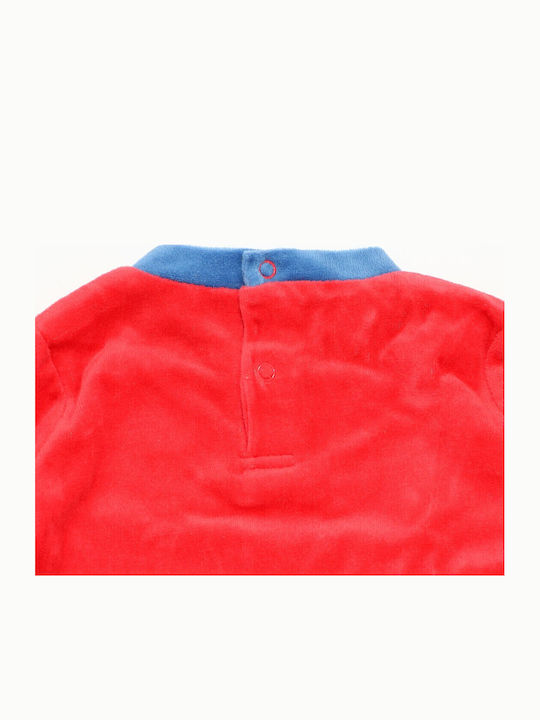 Kids' Set with Pants Winter 2pcs Red Mickey Mouse