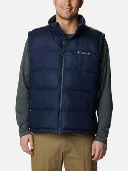 Columbia Pike Lake Ii Sleeveless Jacket Puffer Waterproof Navy