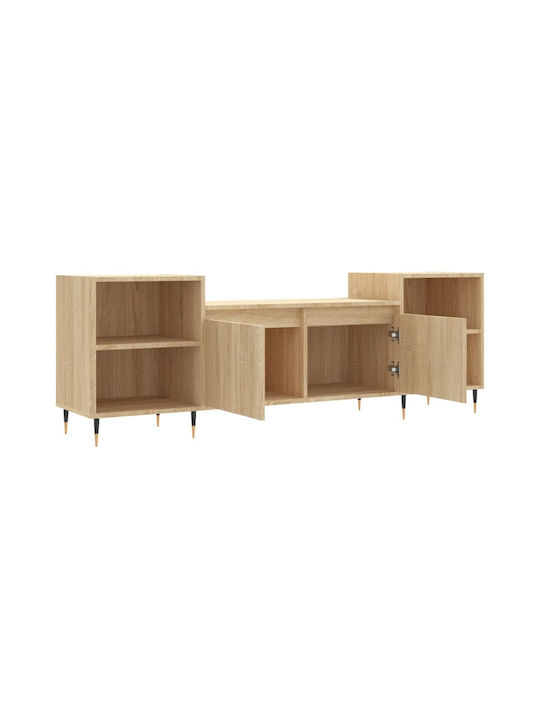 Έπιπλο Τηλεόρασης Sonoma Δρυς Μ160xΠ35xΥ55cm