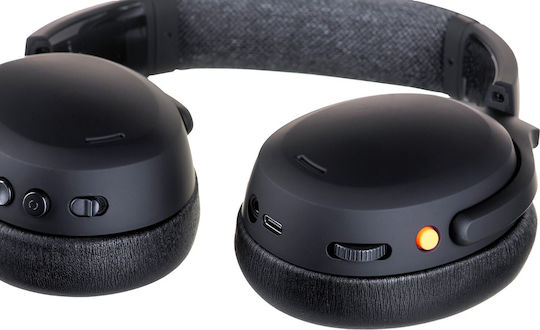 Skullcandy Crusher ANC 2 Ασύρματα / Ενσύρματα Over Ear Ακουστικά με 60 ώρες Λειτουργίας και Quick Charge Μαύρα