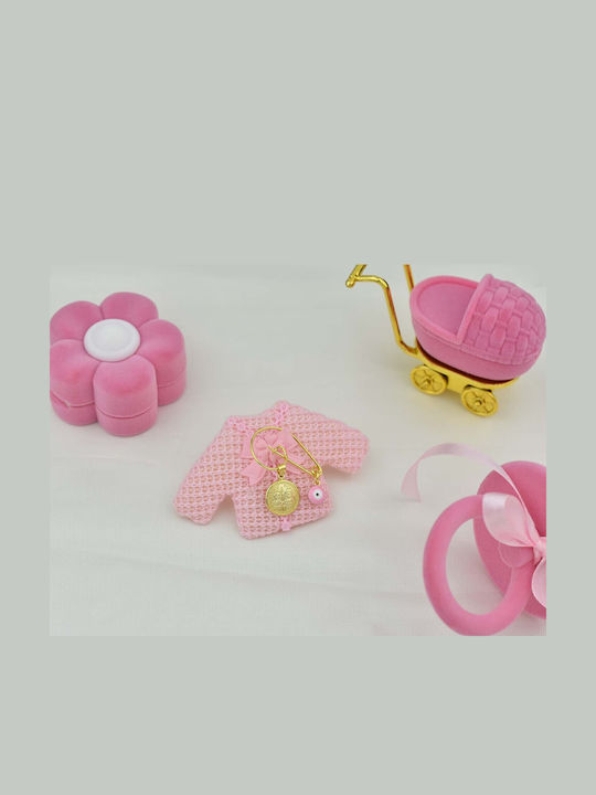 Goldjewels Anhänger Kinder Amulett Beidseitig mit Kette aus Silber AL215