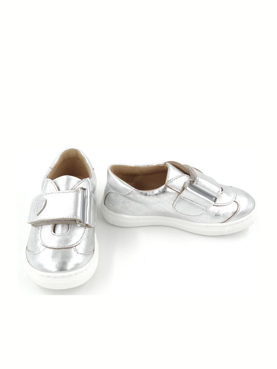 Παιδικά Sneakers με Σκρατς Ασημί