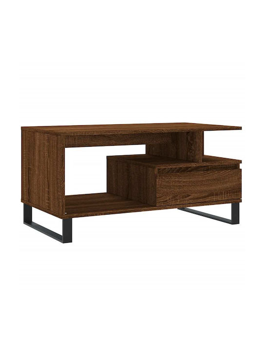 Rectangular Coffee Table Wooden Coffee L90xW49xH45cm.