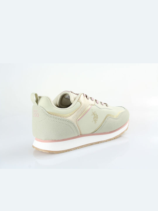 U.S. Polo Assn. Kinder-Sneaker Assn Beige