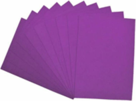 Colorfix Schaumstoffpapier Blumen 20x30cm. Lila