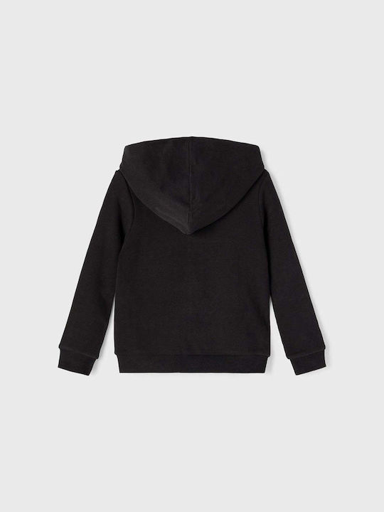 Joyce Kids Sweatshirt Cardigan Woolen Black