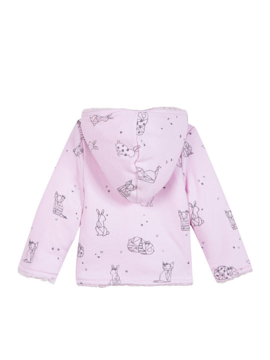 Kinderstrickjacke Rosa