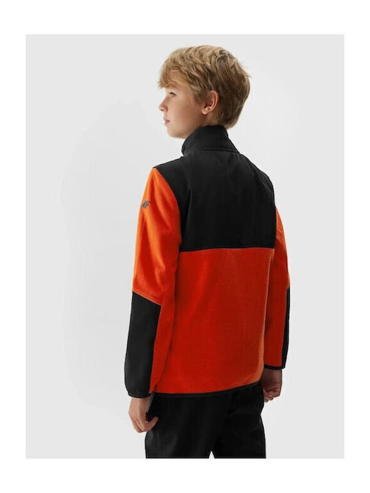 Cardigan pentru copii Fleece Roșu