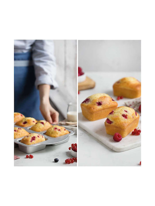 Decora Φόρμα Ζαχαροπλαστικής για Cupcakes/Muffins από Αλουμίνιο 8 Θέσεων