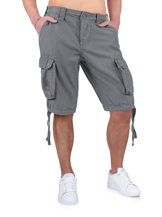 Airborne Men's Shorts Cargo Gray