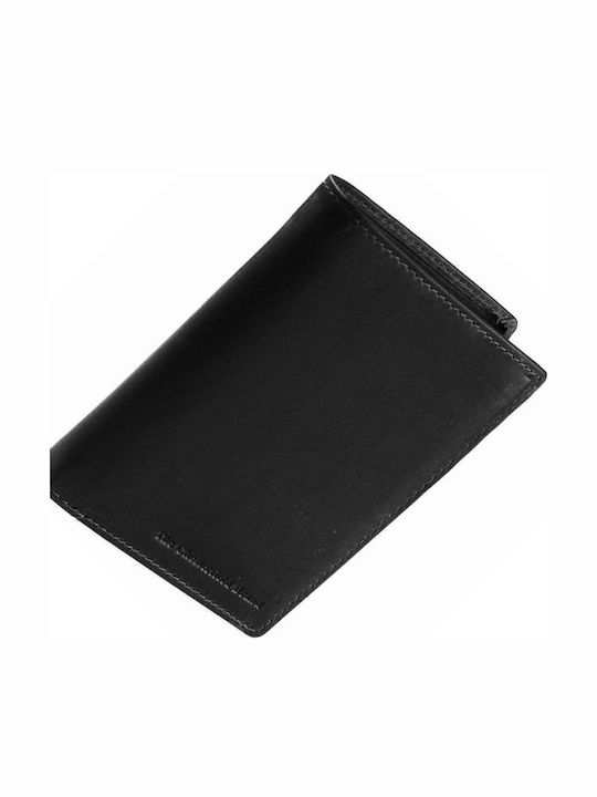 Leather Men's Wallet Classic Black