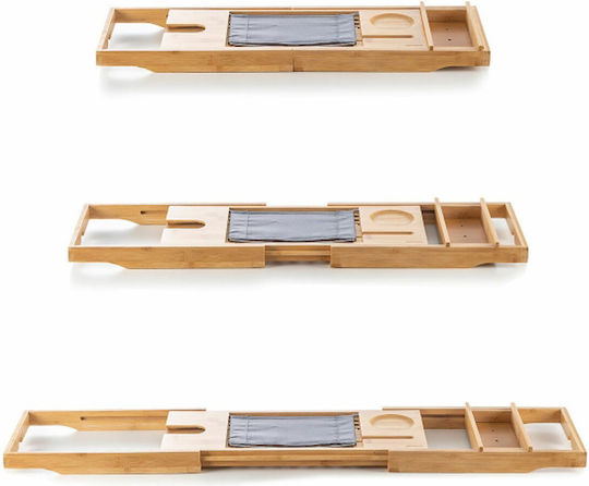InnovaGoods Trayth Επιδαπέδια Ραφιέρα Μπάνιου Bamboo 104x22x4cm Γκρι InnovaGoods Trayth Επιδαπέδια Ραφιέρα Μπάνιου Bamboo 104x22x4cm Γκρι