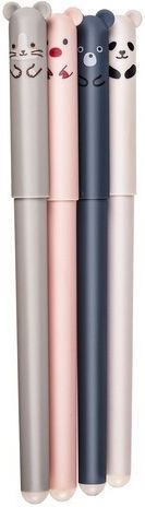 Malatec Στυλό Ballpoint Σετ 4τμχ (Διάφορα Σχέδια)