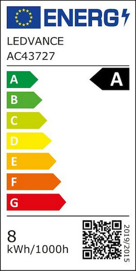 Ledvance LED-Lampe 7.2W für Fassung E27 und Form A100 Warmes Weiß 1521lm