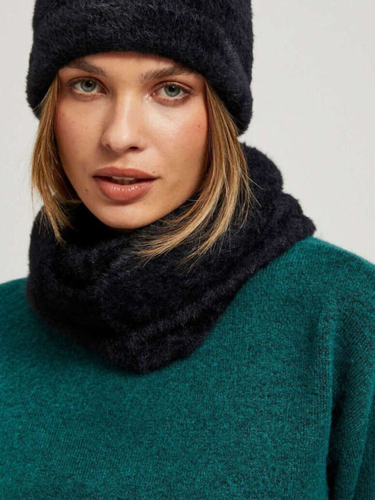 Make your image Women's Fur Neck Warmer Black