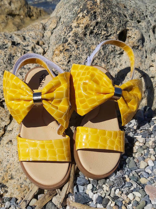 Kinder Sandalen Gelb
